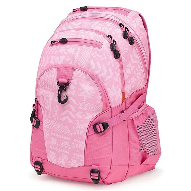pink backpack